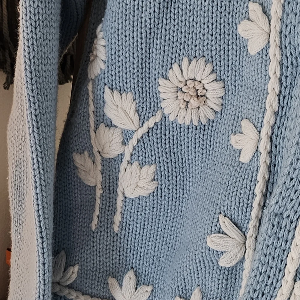 SET Loveshackfancy cardigan Skirt